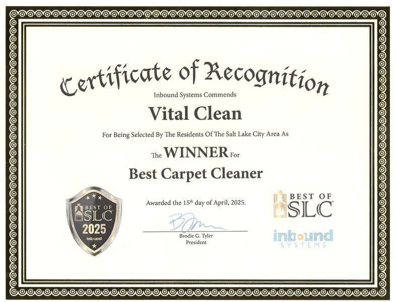 Cover photo of Vital Clean carpet cleaning